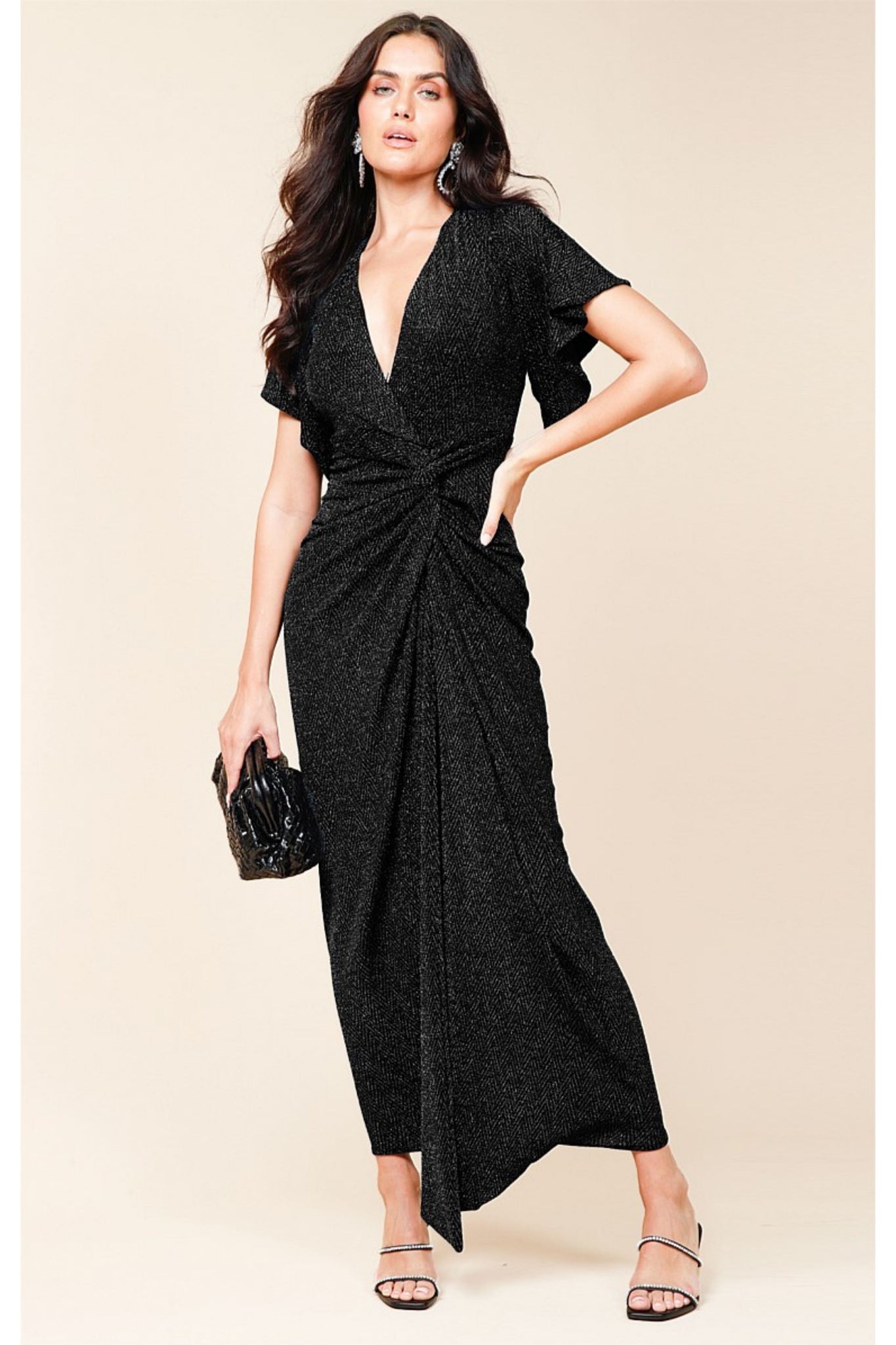 SACHA DRAKE Emporium Maxi Dress - Black ...